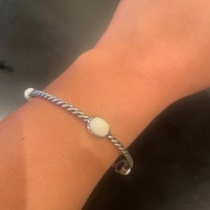 David Yurman Agate Station Bangle
